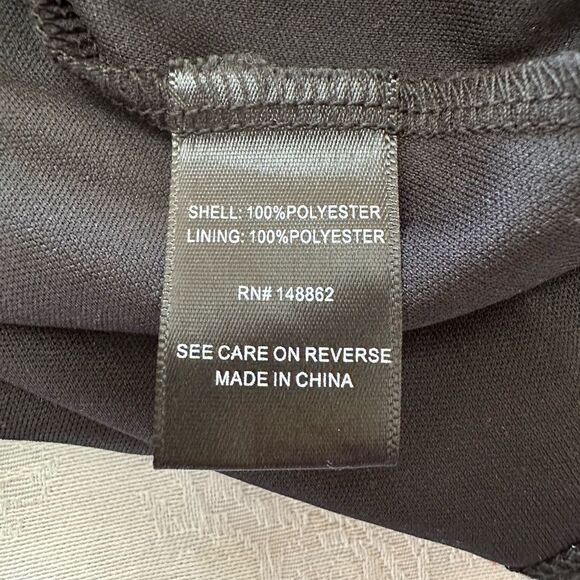 Torrid Floral Black Dress Sheer with Lining Plus Size 3 Keyhole Front and Back - Picture 10 of 11